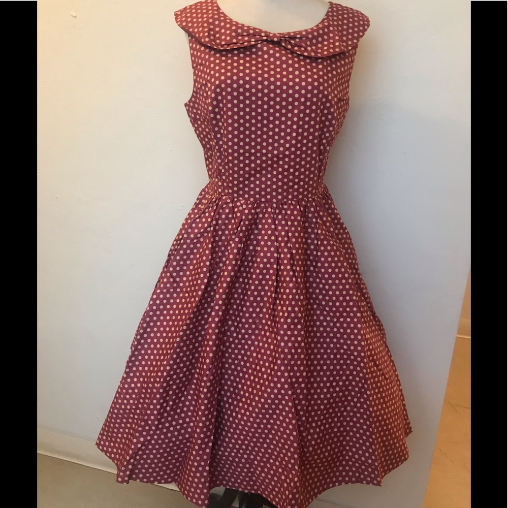 50s Style Pin Up Style Retro Vintage Dress